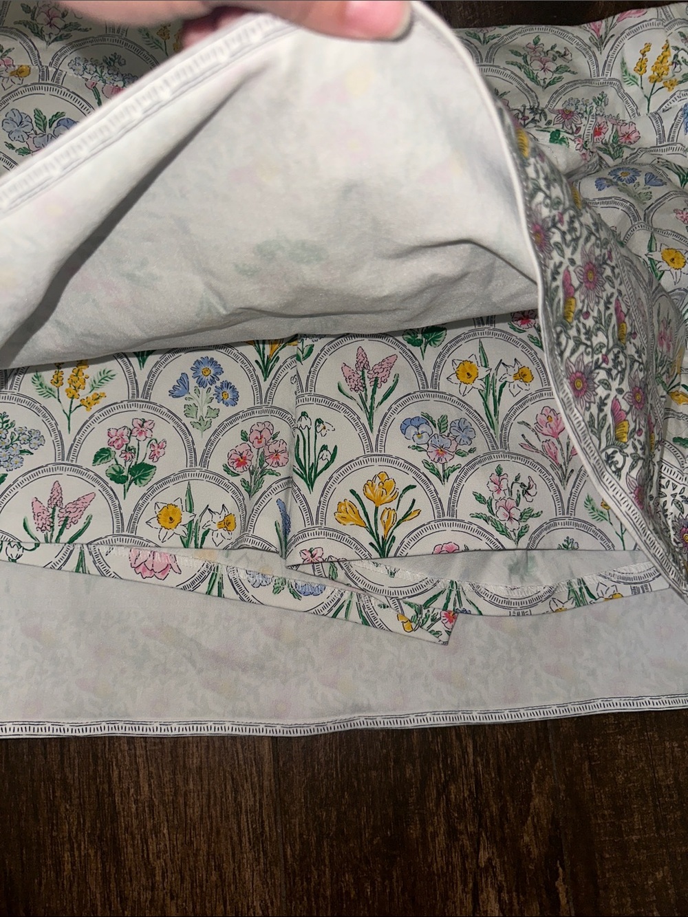Crown & Ivy Floral Skort Size 14 Pastel Cottagecore Spring Summer Style - Picture 6 of 7